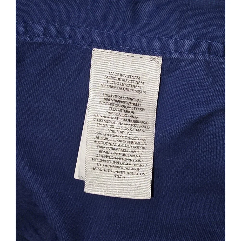 Polo Ralph Lauren Blue Hooded Windbreaker Jacket Mens Small Full Zip Lightweight - Picture 5 of 6